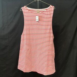 Free People Free-est Sailor Mini Dress Red White Striped Sleeveless Tank Dress S